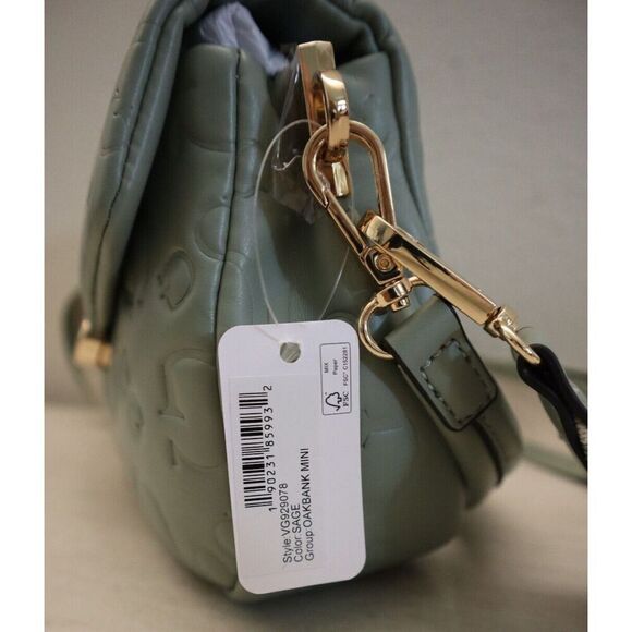 Guess VG929078 Women's Sage Green Oakbank Mini Crossbody/Satchel Hand Bag - Picture 11 of 14